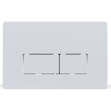 Кнопка смыва Azario 24.7х2.5х16 пластик, цвет Белый (AZ-8200-0090/AZ-P58-0130) — 