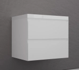 Тумба с раковиной подвесная Style Line Манхэттен 70, белый матовый — Тумба с раковиной Style Line Монако 60 ЛС-00000622