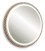 Зеркало AZARIO Бригантина D650 декор-канат, сенсорный выключатель с функцией диммера (LED-00002573)