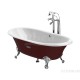 Ванна Roca Newcast бургундия, anti-slip 170x85 233650003  (233650003)
