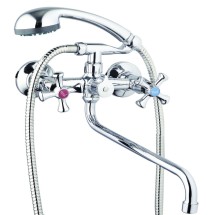 Смеситель для ванны G.lauf QMT7-A827 хром — 