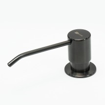 Дозатор Lemark Expert LM8201GMN для жидких моющих средств врезной, графит нано — 