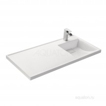 Раковина Aquaton Лондри 1050 белая правая 1A72223KLH010 — 