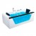Гидромассажная ванна EAGO прямоугольная 1800х900х650 мм