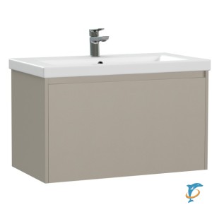 Тумба с раковиной Cersanit подвесная GRANDE 80 бежевый (64310+S-UM-MOD80/1)