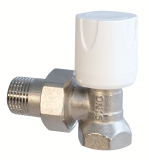 Кран для радиатора регулирующий угловой Millennium 1/2 — 