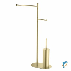 Стойка в ванную комнату Timo Saona 13085/17 золото матовое  (13085/17)