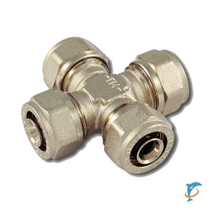 Крестовина Tiemme 16х16х16х16 серии 1610  (1600071(1610N16161616))