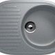 Односекционная реверсивная мойка ULGRAN U-107 темно-серый  (U-107-309)