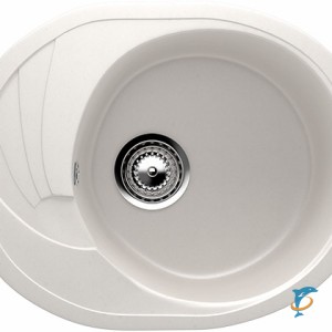 Односекционная реверсивная мойка ULGRAN U-403 белый (U-403-331)