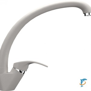 Смеситель для кухонной мойки Ulgran U-007 белый (U-007-331)