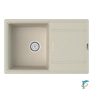 Мойка кухонная Point Лаура 78 светло-бежевый (PN3005BG)