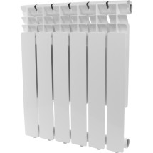 Алюминиевый радиатор Rommer Optima 500 4 секций (RAL9016) — 