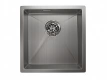 Стальная кухонная мойка Granula GR-4445U сталь сатин — 