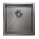 Стальная кухонная мойка Granula GR-4445U сталь сатин  (GR-4445U сталь сатин)