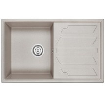 Мойка для кухни Granula 8002, АНТИК (БЕЖЕВЫЙ), гранит — 