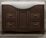 Тумба для комплекта ValenHouse Эллина 120/2 кальяри, фурнитура бронза — 