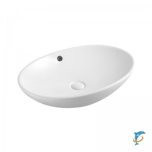 Раковина накладная Azario 630x410x135 белая AZ-3077 SP  (AZ-3077 SP)