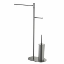 Стойка в ванную комнату Timo Saona 13085/18 черное золото — 