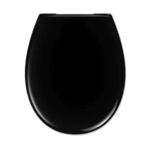 Крышка-сиденье для унитаза Haro "Como" с микролифтом, черное &mdash; Крышка-сиденье для унитаза Haro Cedo Carolina Beach с микролифтом