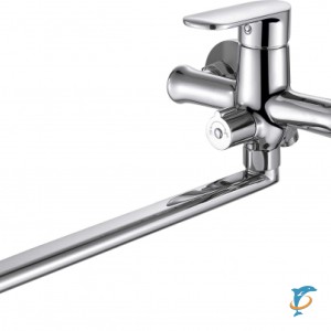 Смеситель для ванны c длинным изливом Bravat Opal  (F6125183CP-02L-RUS)