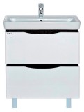 Тумба с раковиной Misty Венера 80 с 2-мя ящиками — 
