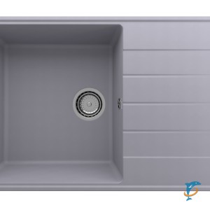 Мойка ULGRAN Quartz Prima 780 Бетон  (Prima 780-05)
