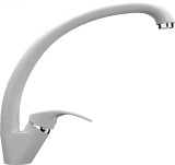 Смеситель для кухонной мойки Ulgran U-007 молочный — 