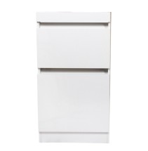 Тумба для комплекта El Fante подвесная Даллас 100 Люкс белая PLUS — Тумба для комплекта El Fante подвесная Даллас 100 Люкс белая PLUS 