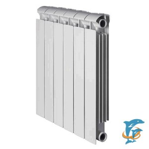 Радиатор биметаллический секционный Global Style Extra 500 мм 12 секций нижнее правое белый (STE05001012/DS)