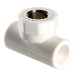 Тройник PPR с переходом на внутреннюю резьбу VALTEC 25 мм х 3/4" &mdash; 