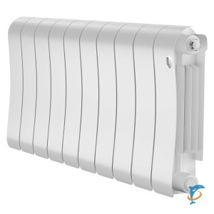 Радиатор биметаллический Royal Thermo Infinity 300 Bianco Traffico 10 секций  (RTIBT30010)