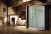 Кабина душевая ESBANO ELEGANCIA прямоугольная, 110х85х210 см, с крышей, поддон белый, низкий