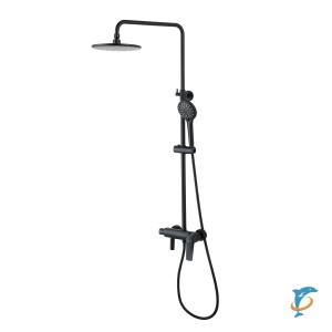 Смеситель Lemark Bronx LM3762BL для душа с регулируемой высотой штанги  (LM3762BL)