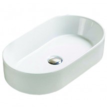 Раковина накладная Azario 525х300х115 белая, AZ-1048 SP — 