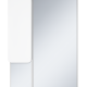 Зеркало-шкаф Misty Чегет 65 белый, левый  (П-Чег-02065-01Л)
