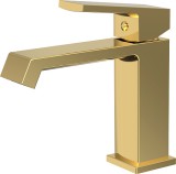 Смеситель для раковины HAIBA HB10575-5, золото — 