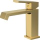 Смеситель для раковины HAIBA HB10575-5, золото  (HB10575-5)