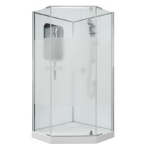 Душевая кабина Grossman Classic GR170D (100х100х205) дверь распашная &mdash; 