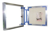 Ревизионный алюминиевый люк Lyuker под ванну AL-KR/70/30 — 