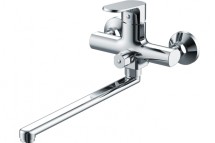 Смеситель для ванны c длинным изливом Bravat Pure — 