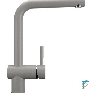 Смеситель для кухонной мойки Ulgran U-022 серый  (U-022-310)
