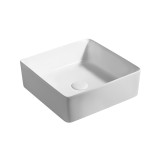 Раковина Azario 39х39х13 накладная, белая (AZ41120) — 