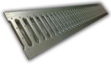 Решетка водоприемная Standart 100 нержавеющая сталь штампованная &mdash; 