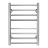 Полотенцесушитель водяной AZARIO PARMA 400/600 8 секций, нижнее/диагональное подключение, 1/2", хром (AZ10146S)