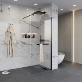 Душевая перегородка Niagara NG-681-11 BLACK (110x195) — 