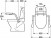 Крышка-сиденье Gustavsberg Nordic белая (с подлокотниками)