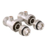 Узел нижнего подключения радиатора VALTEC 1/2&quot;x3/4&quot; евроконус (комплект) — 