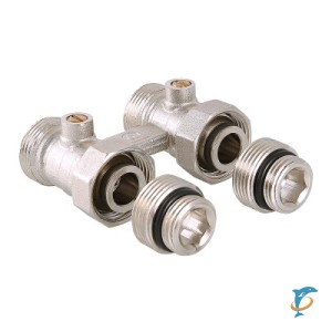 Узел нижнего подключения радиатора VALTEC 1/2"x3/4" евроконус (комплект) (VT.345K.N.E04)