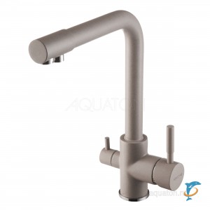 Смеситель Aquaton Руан фильтр сер.шелк 1AX004FCXX250  (1AX004FCXX250)